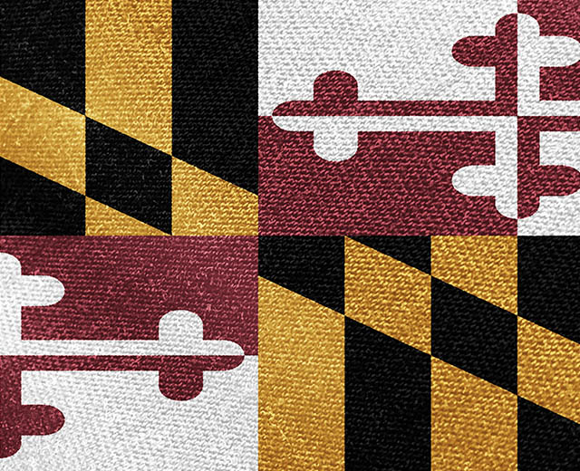 The Maryland state flag.