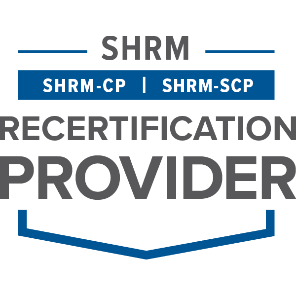 SHRM Recertification Provider Badge for SHRM-CP and SHRM-SCP